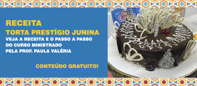 Receita: Saiba como fazer a Torta Prestígio Junina
