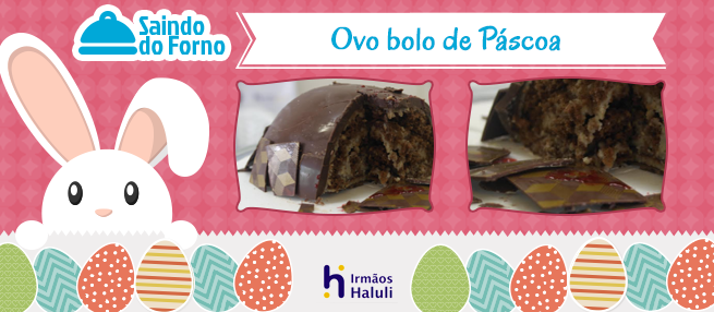 Receita: Ovo bolo de páscoa