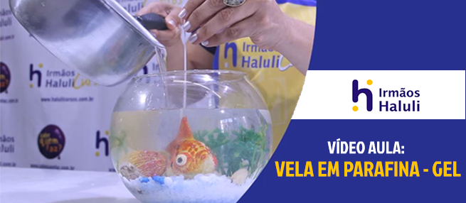 Vídeo Aula: Vela em parafina 