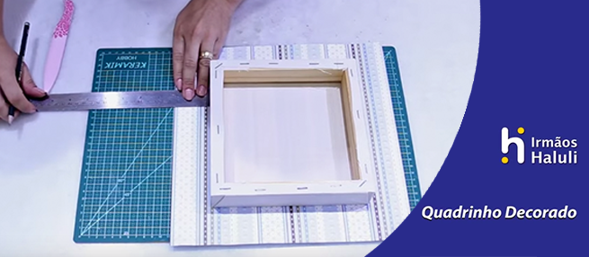 Saiba como fazer um Quadrinho Decorado (Scrapbook) 
